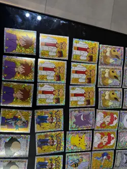 LOTTO DI 189 CARTE POKEMON STICKER MERLIN SERIES 1 - Image 5