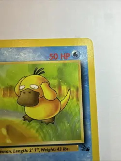 Psyduck Common Unlimited Fossil 53/62 NM Pokemon TCG - Image 2