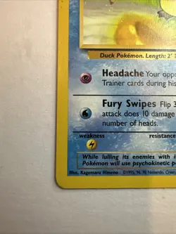 Psyduck Common Unlimited Fossil 53/62 NM Pokemon TCG - Image 4
