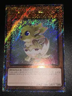 Yugioh! 1x Babycerasaurus RA04-EN131 Platinum Secret Rare 1st Ed NM - Image 1
