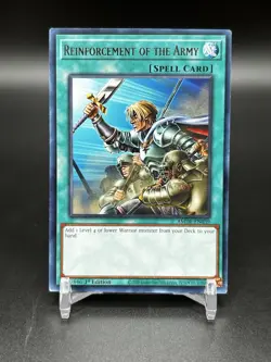Yugioh - Reinforcement of the Army (Rare) (1st Edition) - KICO-EN051 P - Image 1