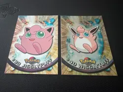 Topps Blue Label Trading Cards Pokemon 1999 Rare Holo Jigglypuff & Wigglytuff NM - Image 1