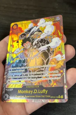 Monkey.D.Luffy OP10-118 SEC Alt Art - One Piece Card Game - Royal Blood x2 - Image 5