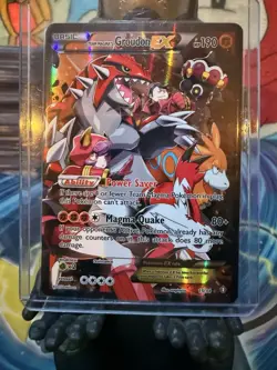 Pokemon TCG Team Magma's Groudon EX Double Crisis Card 15/34 NM - Image 1