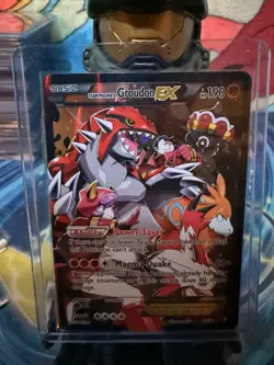 Pokemon TCG Team Magma's Groudon EX Double Crisis Card 15/34 NM - Image 2
