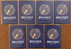 One Piece OP13 - 3rd Anniversary Treasure Campaign Promo Card Set (7 Cards) - Image 2