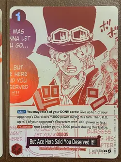One Piece OP13 - 3rd Anniversary Treasure Campaign Promo Card Set (7 Cards) - Image 4