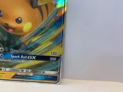 Epic Raichu GX - Holo Foil Rare TCG Pokemon Card PSA 8+ - Image 5