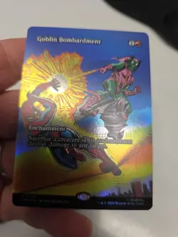 Magic The Gathering Goblin Bombardement M 0023 Mar En Card Mtg Tcg Spiderman - Image 2