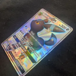 Pokemon TCG Umbreon GX Hidden Fates Holo Full Art Ultra Rare Card SV69/SV94 - Image 3