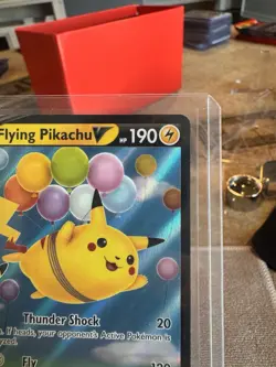 Pokemon TCG Flying Pikachu v Celebrations Holo Ultra Rare Lightning Card 006/025 - Image 2