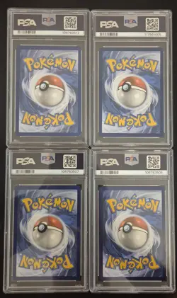 Pokemon 4 Cards PSA 9 Sword & Shield Era Gengar Tg06 Leafeon Vstar Charizard - Image 2