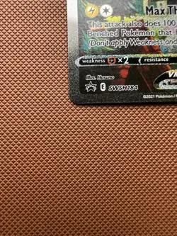 Jolteon VMAX SWSH184 Sword & Shield Promo Card Holo Full Alternate Art NM - Image 4