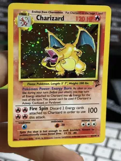 Charizard 4/130 Base Set 2 Holo Rare WOTC Pokemon Card TCG - Image 5