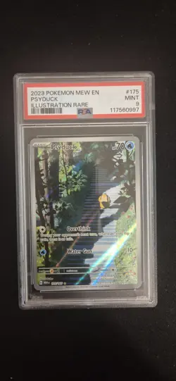 Pokemon English 151 9 Cards From 151 Set Squirtle Bulbasaur Machoke Psyduck PSA - Image 2