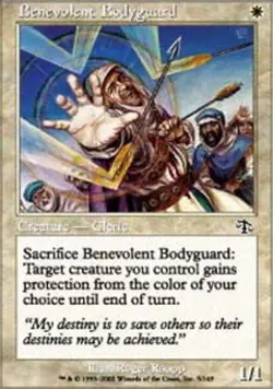 MTG magic cards 1x Benevolent Bodyguard - Foil Judgment NM-Mint, English - Image 1
