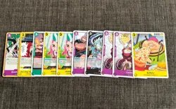 One Piece 74 Cards Bulk Lot TCG Card Game Mixed Cards ENGLISH w/ Hearts - Image 4
