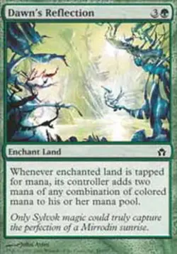 MTG magic cards 1x Dawn's Reflection - Foil Fifth Dawn NM-Mint, English - Image 1