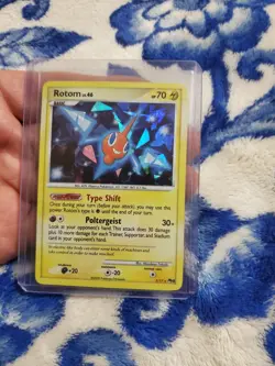 Rotom 5/17 Cracked Ice Holo Pokemon TCG Series 9 Promo Card - Image 1