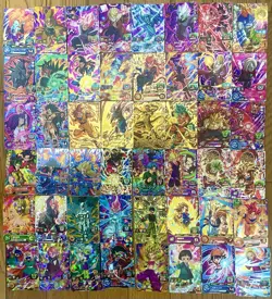 Dragon Ball Heroes 48 Card Set Holographic Rare SR UR CP Japan Anime Cards - Image 1