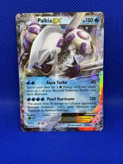 Palkia EX 31/122 XY Breakpoint Ultra Rare Holo Pokemon Card LP - Image 1