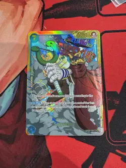 One Piece TCG Sogeking OP03-122 Usopp Pillars Of Strength Card SEC - Image 1