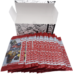 Box (15 Booster Packs) Transformers Trading Card Game TCG Wave 1 Factory Sealed - Image 1