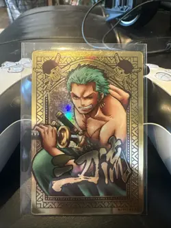 One Piece Carddass AR Formation 03 F03-03 Zoro KR Card - Image 1