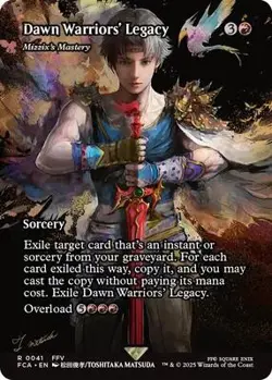 MTG Dawn Warriors' Legacy - Mizzix's Mastery (Showcase) FCA Rare Normal #41 - Image 1
