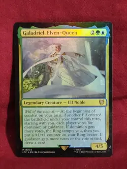 x1 Galadriel, Elven-Queen - Foil M MTG Commander: The Lord of the Rings: - Image 1