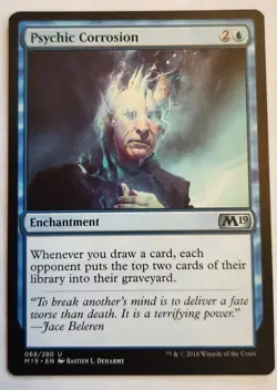 Psychic Corrosion Core Set 2019 Regular NM+ - Image 1