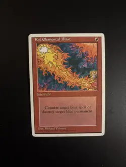 Magic The Gathering - Red Elemental Blast - 4th Edition - Image 1