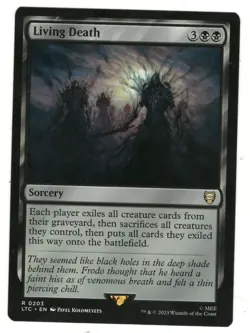 MTG Living Death Lord of the Rings Tales of Middle-earth Magic The Gathering TCG - Image 1