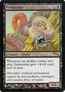 Vermiculos FOIL Mirrodin MtG NM - Image 1