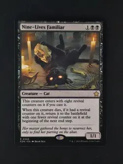 MTG: Foundations - Nine-Lives Familiar - Image 1