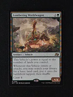 MTG: Aetherdrift - Lumbering Worldwagon - Image 1