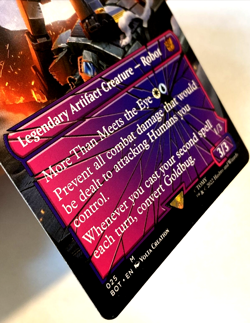 MTG Goldbug, Humanity's Ally *SHATTERED GLASS* Transformers 025 NM - Image 2