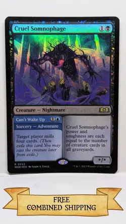 Cruel Somnophage Wilds of Eldraine Foil - Image 1