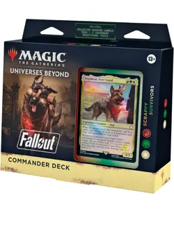 Magic: The Gathering Universes Beyond Fallout Scrappy Survivors Commander Deck - Image 1