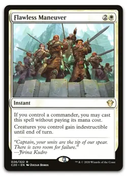 Flawless Maneuver #26 (NM) Commander 2020 C20 Magic MTG - Image 1