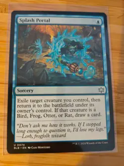 MTG Splash Portal 0074 Bloomburrow M/NM Free UK PP& - Image 1