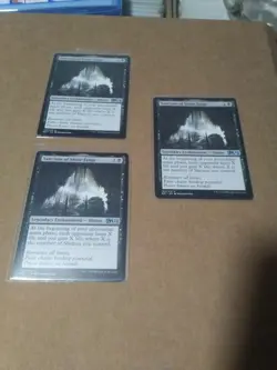 MTG - 3 x Sanctum of Stone Fangs - Core set 2021 NM - Image 1