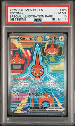 2025 POKEMON PHANTASMAL FLAMES SIR ROTOM EX PSA 10 "PRE-SALE" SHIP JANUARY 26 - Image 1