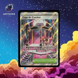 Carte Pokemon Cage De Combat 116/094 Flammes Fantasmagoriques ME02 Fr Neuve - Image 1