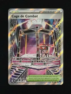 Carte Pokemon Cage De Combat 116/094 Flammes Fantasmagoriques ME02 Fr Neuve - Image 2