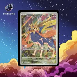 Carte Pokemon Zacian 100/094 ME02 Flammes Fantasmagoriques Fr Neuve - Image 1