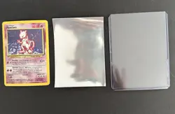 Pokemon TCG Mewtwo Base Set 10/102 Holo 1999-2000 Wizards Base Set Holo Rare - Image 3