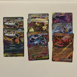 Phantasmal Flames Pokemon TCG ex LOT OF 8 Empoleon Mega Charizard ex Sharpedo - Image 1
