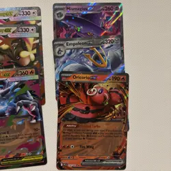Phantasmal Flames Pokemon TCG ex LOT OF 8 Empoleon Mega Charizard ex Sharpedo - Image 4