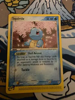 Squirtle EX Team Magma vs Team Aqua 46/95 LP Non-Holo Cherry Blossom Pokemon - Image 1